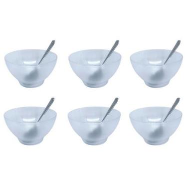 Imagem de Kit Sobremesa Brinox Coza 12 Peças Cristal - 99388/4009