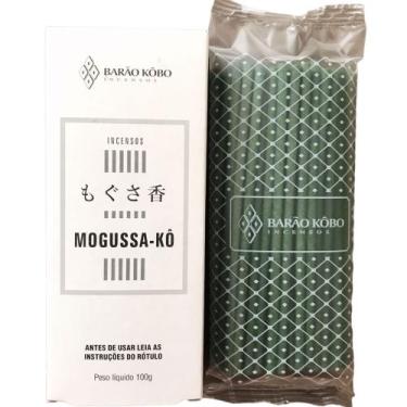 Imagem de Incenso Mogussa-kô Auriculoterapia Moxa 50 Varetas Barão kobo