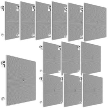 Imagem de Kit 12 Caixa De Som De Teto Gesso Arandela Embutir Jbl 6co3q