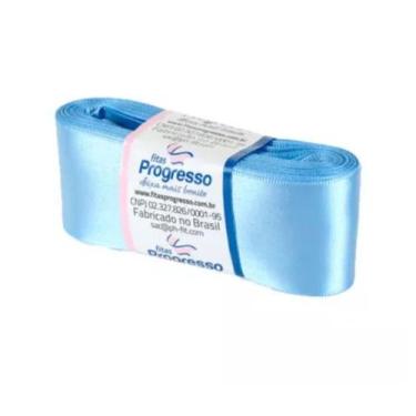 Imagem de Fita de Cetim Progresso 38mm nº9 - 10m Cor 246 Azul Celeste - 01 unida