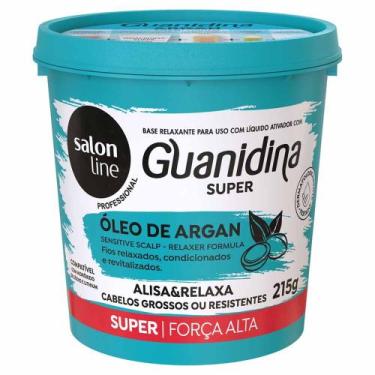 Imagem de Salon Line Guanidina Super Alisa e Relaxa Óleo de Argan, 215g