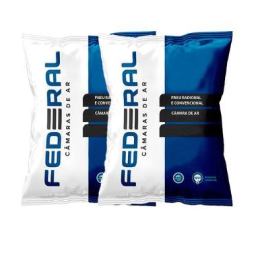 Imagem de Kit 2 Câmaras De Ar Federal 5.00/6-12 TR15 AG1012 Tobata