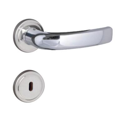 Imagem de Fechadura Home Interna 55012 Roseta Cromada 55mm Aliança