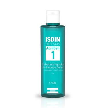Imagem de Sabonete Liquido Facial Isdin Oily Skin Acniben 1 208g