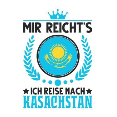 Imagem de Kasachstan Notizbuch: Kasachstan Urlaub Spruch Kasache Astana Reise / 6x9 Zoll / 120 linierte Seiten Seiten