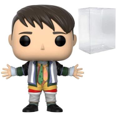 Imagem de POP TV: Friends - Joey Tribbiani in Chandler's Clothes Funko Boneco de vinil (incluído com caixa protetora compatível) multicolorido 9,5 cm