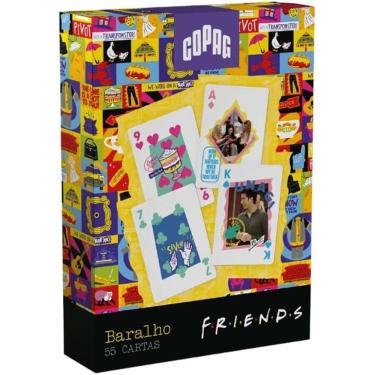 Imagem de Baralho De Cartas Friends Copag 55 Cartas Edição Especial 30 Anos