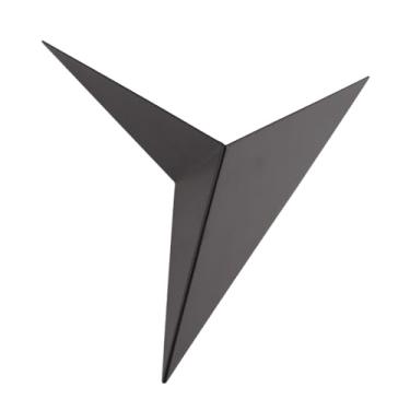 Imagem de de parede LED GRCFUMO, Iron Modern Industrial Triangular Formado Luz quente, lâmpada de parede clara quente para sala de estar, banheiro, quarto