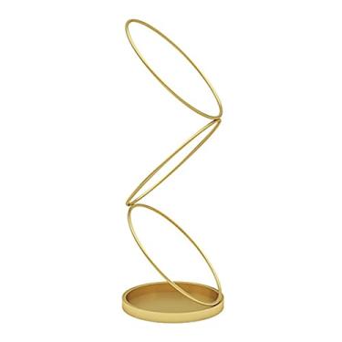 Imagem de Suporte de guarda-chuva de metal preto, suporte de bengala criativo, suporte de guarda-chuva, bandeja coletora, para casa, escritório, condomínio, apartamento, restaurante - arte (cor: branco)