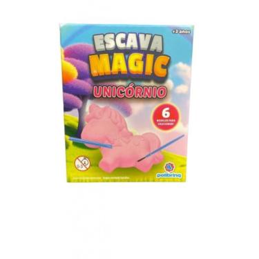 Imagem de Unicórnio Magic Escava Sortido - Polibrinq AN2402