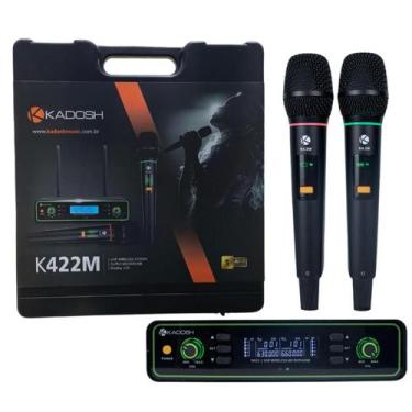 Imagem de Microfone Sem Fio UHF K422M a Pilha AA - Kadosh