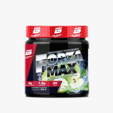 Imagem de Pré Treino Forza Max 300g - Bio Sport USA (Maça Verde, 300g)