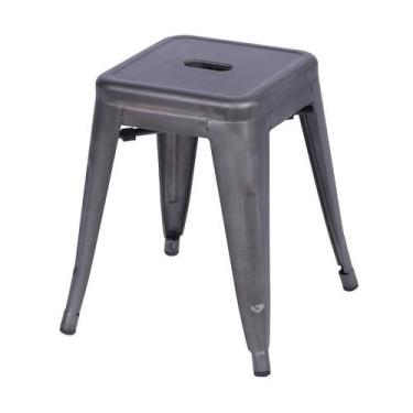 Imagem de Banqueta Boxbit Titan Tolix Em Aço Com Pintura Epoxi Bronze