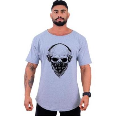 Imagem de Camiseta Morcegão Masculina MXD Conceito Caveira Gangster-Masculino
