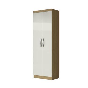 Imagem de Armário Multiuso 02 Portas 52 Cm Atacama Off White New Aramóveis, Atac