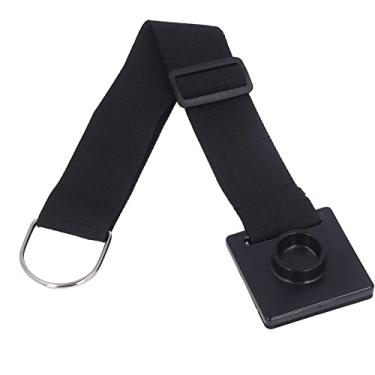 Imagem de Dispositivo antiderrapante para violoncelo Endpin Anchor Pad antiderrapante para violinistas, tecido Oxford preto, ajustável de 36-70 cm