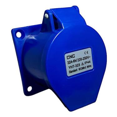 Imagem de Tomada Industrial Sobrepor Femea Modelo Yht-323 220-240V 32A - CNC