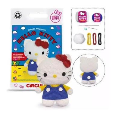 Imagem de Amigurumi hello kitty circulo, BLUSA AMARELA