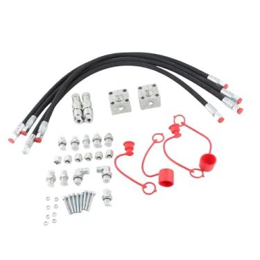 Imagem de 2 Válvulas de Desviador de Três Vias para Mini Escavadeira Chinesa de 1-2 Tonel