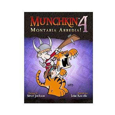 Imagem de Galápagos, Munchkin 4: Montaria Arredia (Expansão), Jogo de Cartas para Amigos, 3-6 jogadores, 60-120 minutos por partida