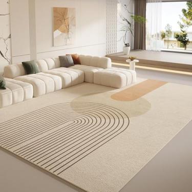 Imagem de Tapete europeu de luxo para sala de estar, quarto, tapete grande para áreas internas e externas, tapete tatame antiderrapante (140 cm x 200 cm/GHL-6)