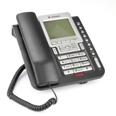 Imagem de Telefone de Mesa CaptaTop ID Viva Voz Ibratele Preto