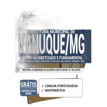 Imagem de Apostila Nanuque Mg - Auxiliar Serviços Gerais Carpinteiro - Apostilas