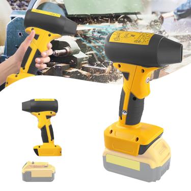 Imagem de Mini soprador Jet Dry, ventoinha a jato de 130.000 RPM, controle de velocidade do vento de 4 velocidades, compatível com bateria de lítio Dewalt 20 V, ventilador de jato para secagem, limpeza (bateria