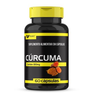Imagem de Cúrcuma Longa (curcumina) 60 Cápsulas 500mg Muwiz