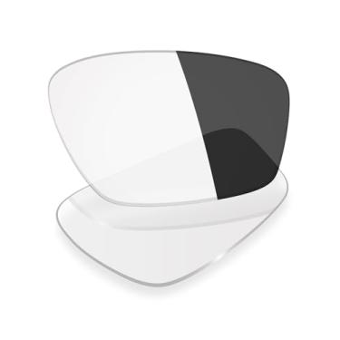 Imagem de Mryok Lentes de substituição UV400 compatíveis com Oakley Crosslink Zero OX8076 56 mm - Adapt Gray Photochromic