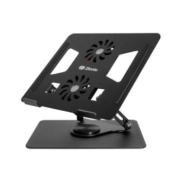 Imagem de Suporte para Notebook Zinnia Aria Pro | Até 17,3 Pol | Preto | ZNO-ARIPRO-AL01