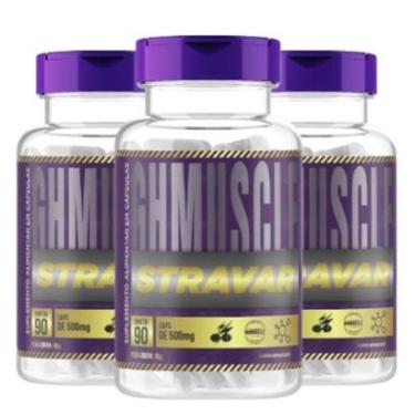 Imagem de Kit 3x Stravar Original Laboratório Ghmuscle-Unissex