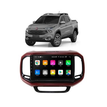 Imagem de Kit Multimídia Toro Freedom 2016 / 2021 9 Pol Android Carplay Gps 2/32GB - 915BR ROADSTAR