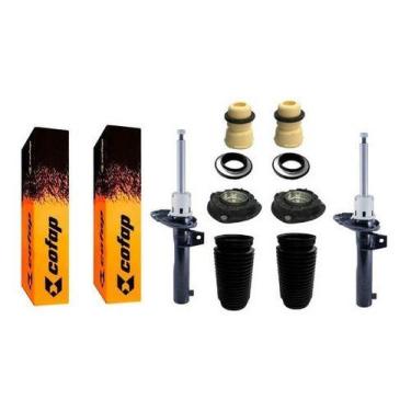 Imagem de Par Amortecedor Dianteiro Golf Gti 2014 Cofap + Kit Batente GP33341 / 
