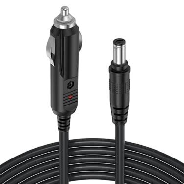 Imagem de SZCHXSDZ Cabo Adaptador De Carro 12V, Para Todos Os Adaptadores Carregador Isqueiro E Almofada Massagem Pescoço Costas Mais Confortáveis (6,5 Pés)