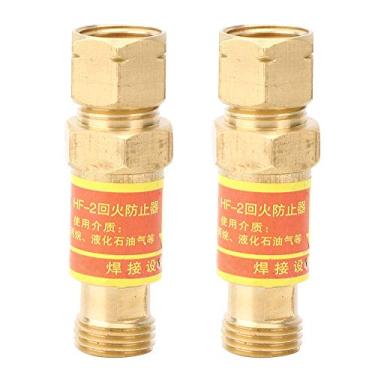 Imagem de 2PCS Válvula de Ferramenta de Soldagem a Gás Cobre para Prevenir Flashbacks Acetileno Em Construção e Máquinas