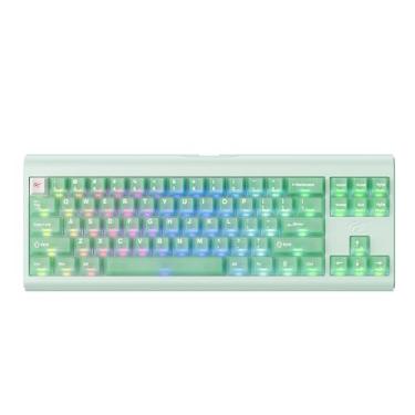 Imagem de TECLADO MECANICO GAMER - HAVIT - KB896L - VKS - 71 TECLAS (GREEN)