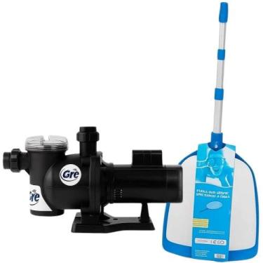 Imagem de Bomba para Piscina 3/4 CV Monofásica com Peneira de Cabo Telescópico F