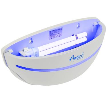 Imagem de Awoco Lâmpada LED 5W 100V-240V para montagem na parede para captura de insetos voadores, moscas, mosquitos e mariposas (armadilha de moscas)