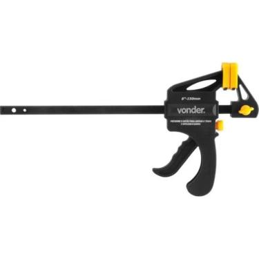 Imagem de Grampo Tipo Sargento Aperto Rápido 6`` - Vonder - 3580351006