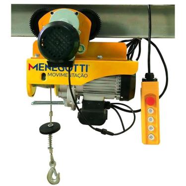 Imagem de Guincho Talha Elétrica Com Trole 500/1000Kg 12M Menegotti