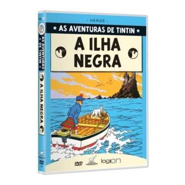 Imagem de DVD As Aventuras de Tintin : A Ilha Negra, Desenho Animado Original, Filme Infantil