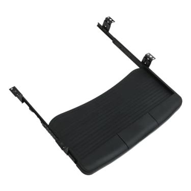 Imagem de Desk Keyboard Tray with Hidden Ergonomic Slide Out Storage Plate for Keyboard and Mouse Pad Sturdy Holder for Home Office and Gaming Workstations