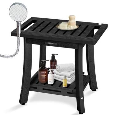 Imagem de Banco de banho King Pavonini HDPS impermeável 180 kg com armazenamento