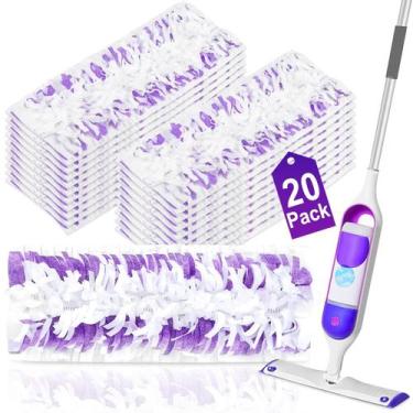 Imagem de Pacote de 20 compressas descartáveis Power Mop para Swiffer Power Mop 