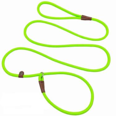 Imagem de Coleira Slip Lead Control MayPaw para cães No Pull, 7 pés, verde