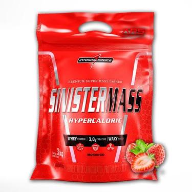 Imagem de Sinister Mass Hipercalórico 3kg - Integralmedica, Morango