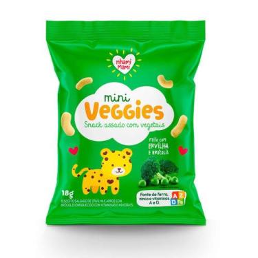 Imagem de Biscoito Vegano de Ervilha e Brócolis Nhami Mami 18g