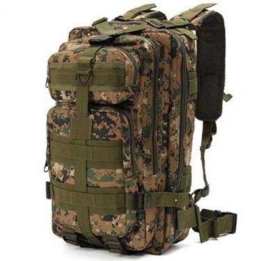 Imagem de Mochila Multiuso Escolar 30 Litros Estilo Tático Camuflado 929-C - Lor