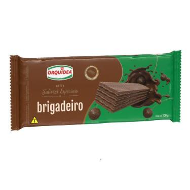 Imagem de Biscoito Wafer Brigadeiro Orquídea 100g